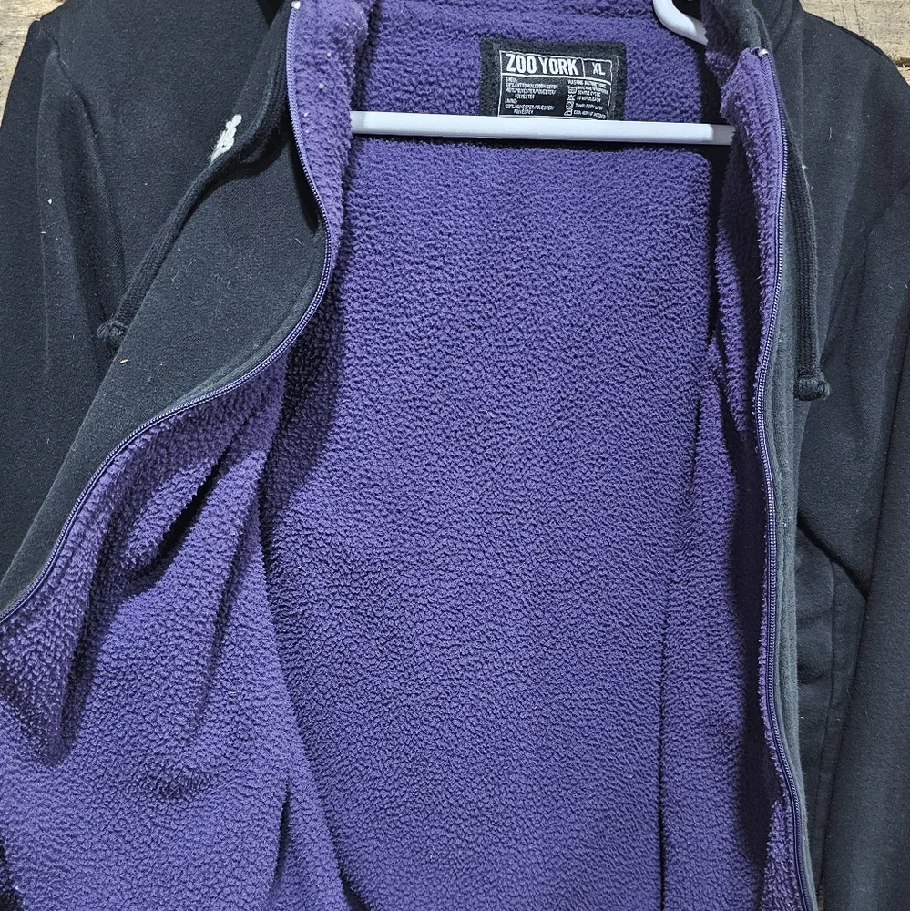 MENS XL‎ Black Zoo York Lined Coat